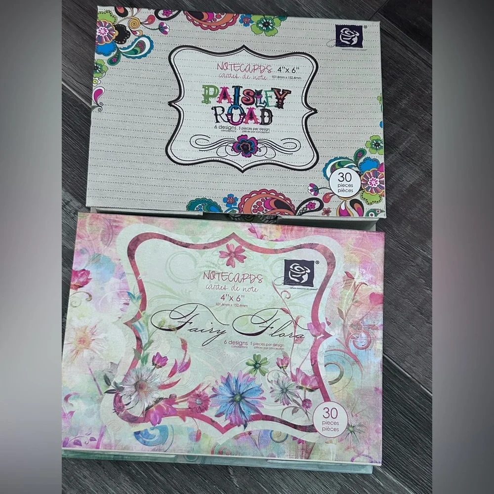 50%off w❤️ Prima Marketing 2 30pk notecards HG100